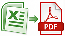 Excel to PDF Converter Logo